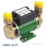 Force Shower Pump Brass End Twin Water Supply For Positive Head At 2.0 Bar