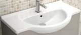 Salgar 7195 White Polo Wash Basin 55x550mm