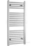 Stelrad 142769 Chrome Straight Ladder Heated Towel Rail 1800mm H X 600mm W