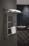 Camb1135c Chrome Cambridge 1135x350mm Heated Towel Rail Fold Down Shelf