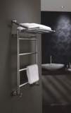 Camb1180c Chrome Cambridge 1135x800mm Heated Towel Rail Fold Down Shelf