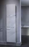 Icebv1560w White Ice Bagno 1520x615mm Heated Vertical Bathroom Towel Rail 2 Towel Bars