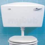 Thomas Dudley PELWHB318491 White Elite Cistern With Bottom Inlet Bottom Outlet