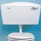 Thomas Dudley Pelwhb318491 White Elite Cistern With Bottom Inlet Bottom Outlet
