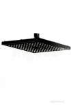 Triton Tshfkelsbl Black Kelsey Fixed Showerhead Single Function
