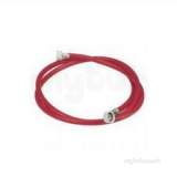 Cooksey 01 Wh251 Red Washing Machine Hose 2.5 M