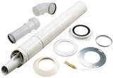 7719002434 White Greenstar Highflow Standard Flue Kit