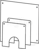 7716190074 Na Oilfit Flexible Wall Cover Plate 100mm Diameter