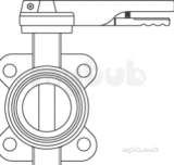 Oventrop 10462 Sgi Butterfly Valve 100