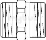 Oventrop Double Nipple 1 1/4 X 1