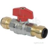 Pegler Pt500t Push Brass Ball Valve 15