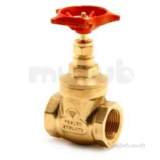 Pegler 1068 Bspp Brass Wh Gate Valve 40