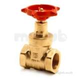 Related item Pegler 1065 Bspt Brass Wh Gate Valve 25