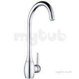 Iconic 4p1121 S/action Mono Sink Mixer Cp