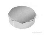 KW672CP 35 CHROME BLANK CAP NUT 63051