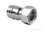 YORKS YPS62 CHROME PLATED 15MM CHROME PLATED STR TAP CONNECTOR