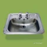 Pland 486x380 X 150 Luxery Inset W/basin Ss