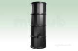 Polybutt 110l Black Lid/tap/base