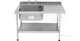 Franke Sissons Magnum Catering Sink-700mm Lh
