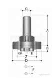 Durapipe Pp Bg Spig Prv Epdm 25 H0prn407