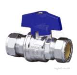 Prestex Pb300t Cxc Brss Ball Valve Blue 15