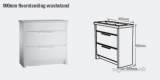 Roper Rhodes Kato 900 Washstand White