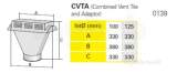 Rite B-vent Comb Vent Til And Adap 100mm