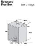 Rite-vent 125 Dia Fluebox Flex Recess