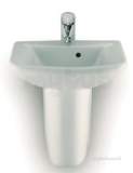 Roca Sydney 450 X 350mm One Tap Hole Cloakroom Basin Wh