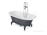 Roca Eliptico Ash/chrome Leg Set Only