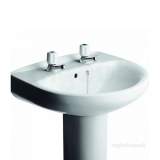 ROCA POLO 560 BASIN TWO TAP HOLES WHITE 32829D000