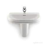 Roca Dama Semi Pedestal White 335322000