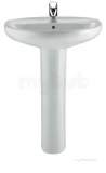 Roca Laura 520 Basin One Tap Hole White 325394000