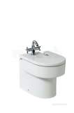 Roca Happening Floor Standing One Tap Hole Bidet White