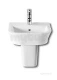 ROCA THE GAP 400MM ONE TAP HOLE C/ROOM OR COUNTERTOP BASIN WH