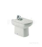 Roca Senso Wall Hung One Tap Hole Bidet White