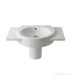 ROCA HAPPENING 800 X 475MM NO TH BASIN WHITE