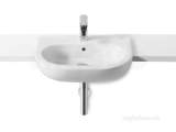 Roca Meridian-n 550 X 420mm One Tap Hole S/r Basin White