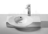 Roca Urbi 4 600mm No Tap Holes On Countertop Basin Wh