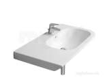 ROCA NEXO 900 X 495MM ONE TAP HOLE LEFT HAND ASY BASIN WHITE