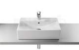Roca Diverta 600mm One Tap Hole On Countertop Basin Wh