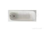 Roca Contesa Eco 170 X 70 Two Tap Holes No/as Wh