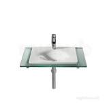 ROCA KALAHARI 590 X 500 VANITY OR COUNTERTOP BASIN WH