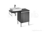 Roca H And H 820 X 410 Base Unit Single Draw Right Hand G/gry
