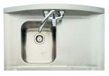 Rangemaster Roma 1 0b Sink/accs Pk Brshd Ss