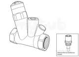 Rwc Thermal Balancing Valve 35c-60c 15