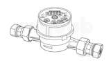 RWC 3/4 Inch ETK CLASS A COLD WATER METER