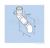 Plain 2.5 Inch X 15 Inch Two Part Offset Rw1/351