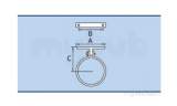 Mf F/j 63mm Rnd Smll Pipe Clip Rw1/sb/pc