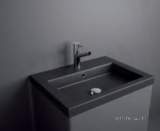 Salgar 15321 Anthracite Black Cangas Wash Basin 50x800mm